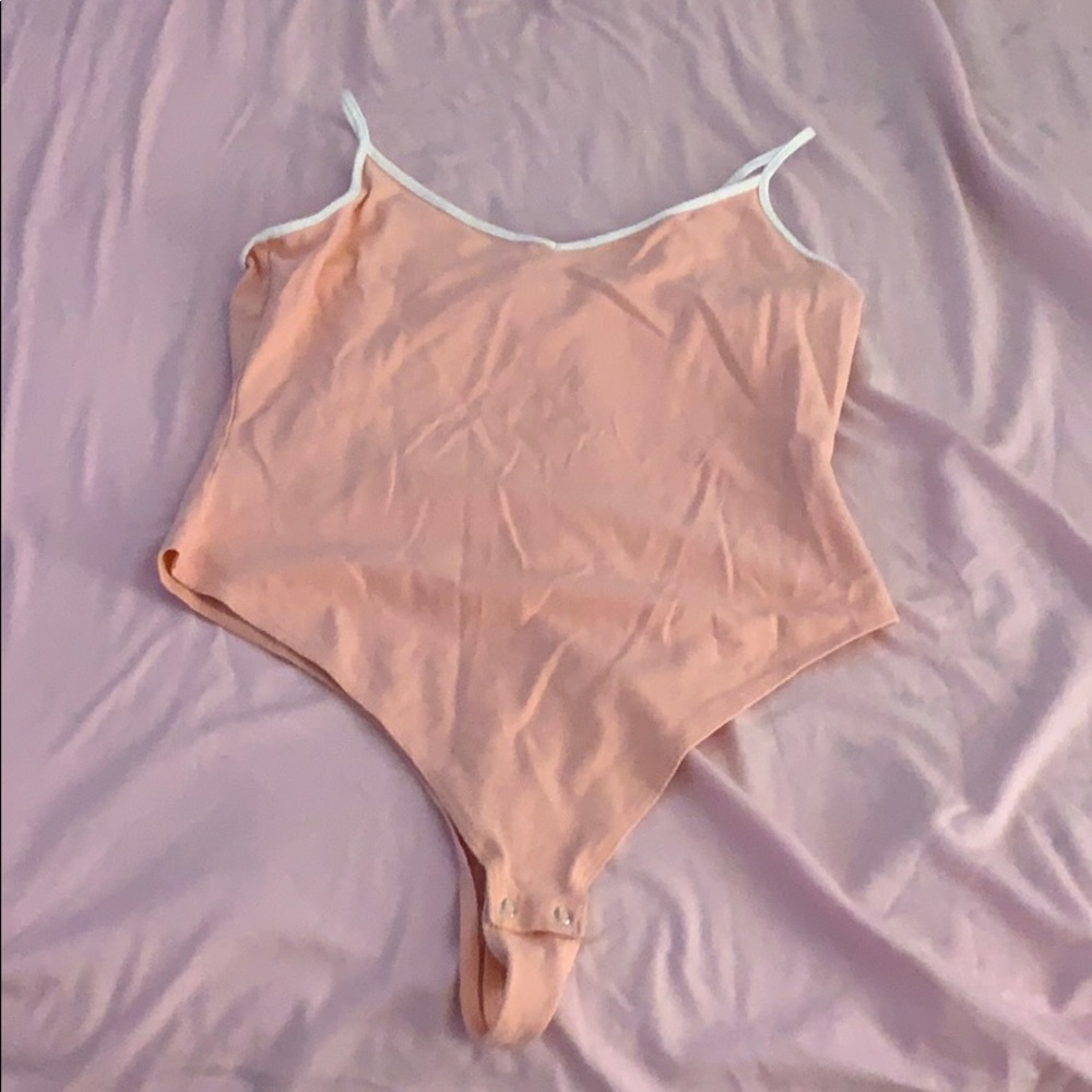 Pink bodysuit